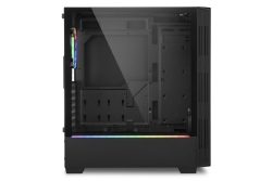 Sharkoon Gehäuse RGB LIT 100 ATX 1xGlas schwarz