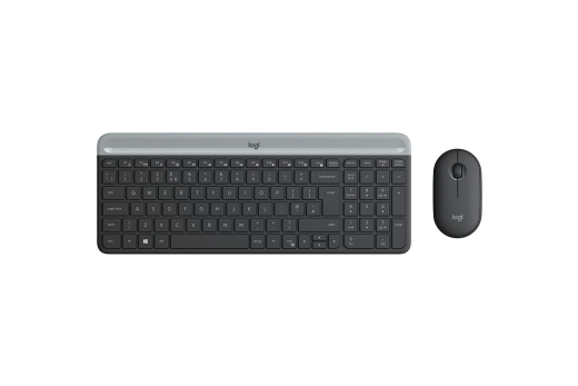 Logitech Wireless Keyboard+Mouse MK470 black retail