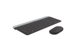 Logitech Wireless Keyboard+Mouse MK470 black retail