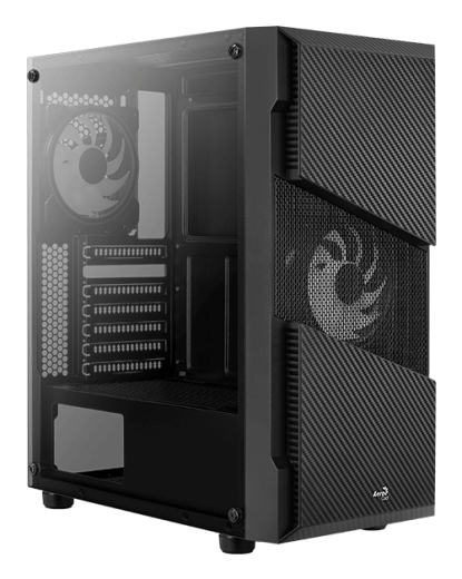 AeroCool Geh Midi Menace RGB/TG Black MicroATX/ATX/MiniITX