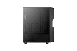 AeroCool Geh Midi Menace RGB/TG Black MicroATX/ATX/MiniITX
