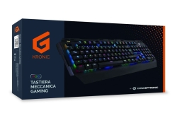 CONCEPTRONIC Gaming Tastatur Mechan./RGB Layout IT schwarz