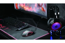 CONCEPTRONIC Gaming Tastatur Mechan./RGB Layout PT schwarz