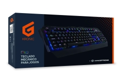 CONCEPTRONIC Gaming Tastatur Mechan./RGB Layout PT schwarz