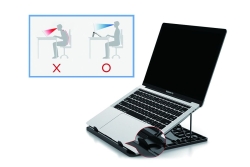 CONCEPTRONIC Laptop-Kühlpad 50Kg ERGO 15.6 gr