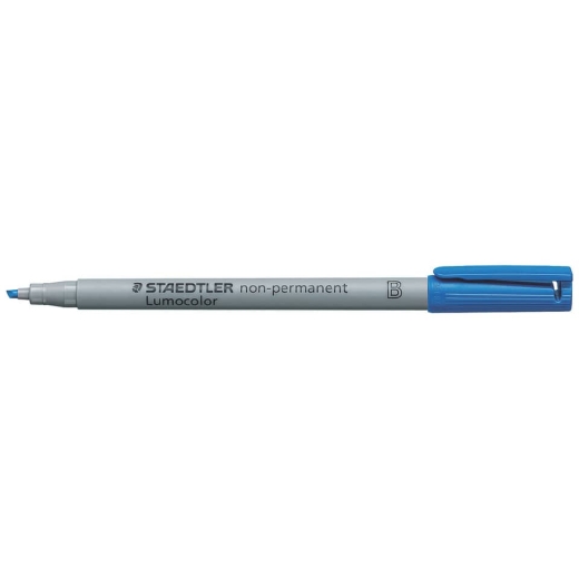 Feinschreiber Universalstift Lumocolor® - non-permanent, B, blau