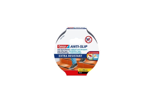 tesa Anti-Rutschband 5m 25mm transparent