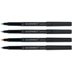 Faserschreiber - permanent, ca. 0,7 mm (F), 4er Pack