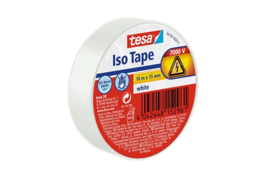 tesa Isolierband 10m 15mm weiß