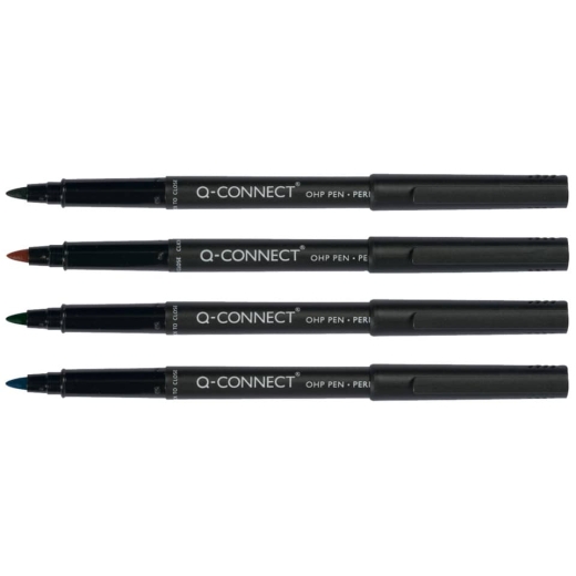 Faserschreiber - permanent, ca. 1 mm (M), 4er Pack