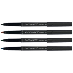 Faserschreiber - permanent, ca. 1 mm (M), 4er Pack