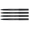 Faserschreiber - permanent, ca. 1 mm (M), 4er Pack