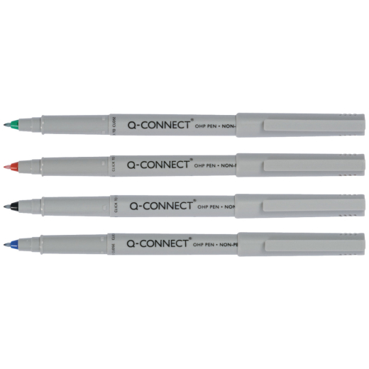Faserschreiber - non-permanent, ca. 0,5 mm (F), 4er Pack