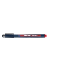 1800 Faserzeichner profipen - 0,25 mm, rot