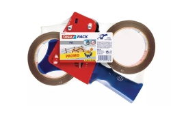 tesapack 2x PVC 66m 50mm -Packband- + 1x Handabroller
