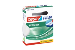 tesafilm Rolle 33m 19mm unsichtbar Hängefaltbox