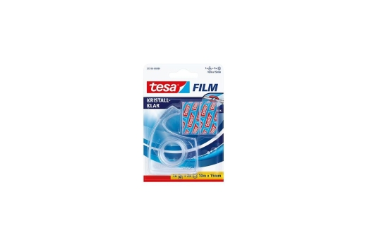 tesa Easy Cut Handabroller + 2x tesafilm 10m 15mm
