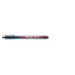 1800 Faserzeichner profipen - 0,35 mm, rot