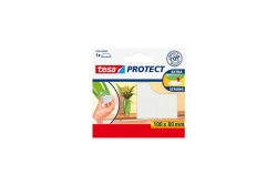 tesa Protect Filzgleiter rechteckig 100 x 80mm weiß