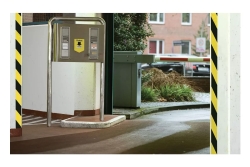 tesa Signal Markierungsklebeband Premium 66m 50mm gelb/schw.