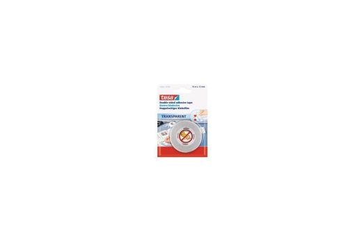 tesa doppelseitiges Klebeband 10m 12mm transparent