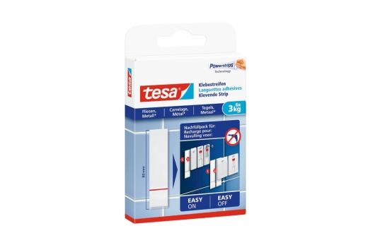 tesa Klebestreifen Fliesen & Metall bis 3kg 6St.