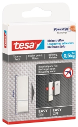 tesa Klebestreifen Tapete & Putz bis 0,5kg 9St.
