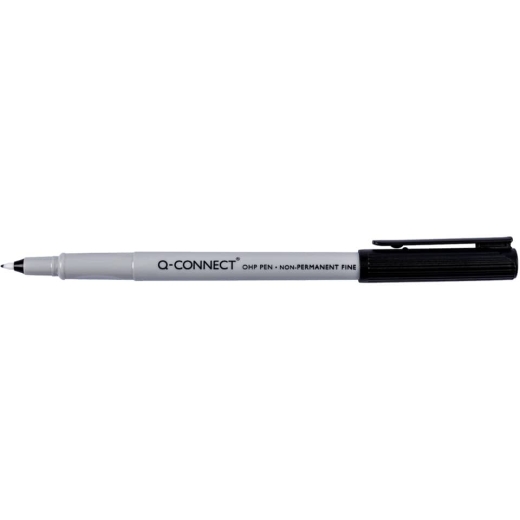 Faserschreiber, non-permanent, ca. 0,5 mm (F), schwarz