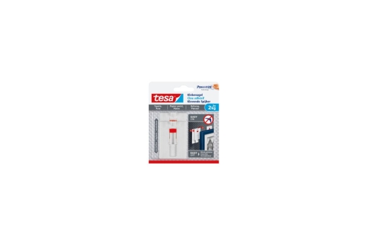 tesa Klebenagel verstellbar Tapete & Putz bis 2kg 2St.