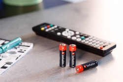 Batterie AA Verbatim Alkalibatterien 4er Pack retail