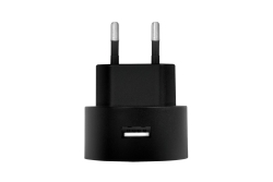 Logilink USB Steckdosenadapter 1port,10.5W,Fast Charging,sch