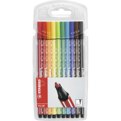Premium-Filzstift - Pen 68 - 10er Pack - mit 10...