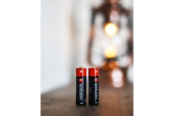 Batterie AA Verbatim Alkalibatterien 10er Pack extern retail