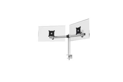 DURABLE Monitorhalterung PRO 2 Mon. Tischklemme silber