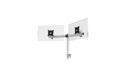 DURABLE Monitorhalterung PRO 2 Mon. Tischklemme silber