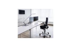 DURABLE Monitorhalterung PRO 2 Mon. Tischklemme silber