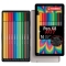 Premium-Filzstift - Pen 68 - 10er Metalletui - mit 10 verschieden Farben