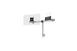 DURABLE Monitorhalterung PRO 1Mon. 1Tablet Tischklemme Silb.