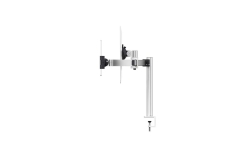 DURABLE Monitorhalterung PRO 1Mon. 1Tablet Tischklemme Silb.