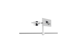 DURABLE Monitorhalterung PRO 1Mon. 1Tablet Tischklemme Silb.