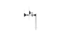 DURABLE Monitorhalterung PRO 1Mon. 1Tablet Tischdurchf Silb.