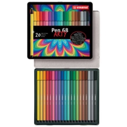 Premium-Filzstift - Pen 68 - 20er Metalletui - mit 20...