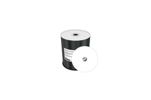 MediaRange CD-R 700MB 100pcs Proselect weiß voll metalliesie