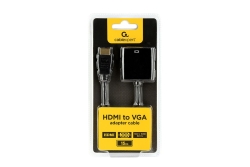 gembird Adapter HDMI -> VGA/Audio Single-Port schwarz