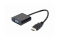 gembird Adapter HDMI -> VGA/Audio Single-Port schwarz