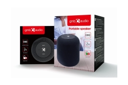 gembird Tragbare Bluetooth-Lautsprecher schwarz