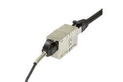 Logilink Patchkabelverbinder 1:1 Cat.6 STP, 2xRJ45 Metalgeh.