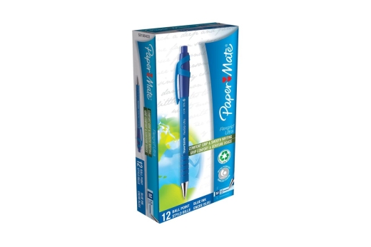 PAPER MATE Kugelschreiber Flexgrip Ultra RT M Blau 12 Stück