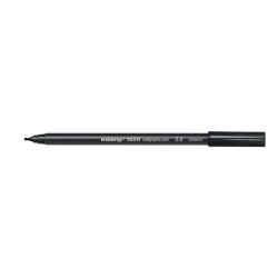 1255 Kalligrafie Stift - Fasermaler, 2,0 mm, schwarz