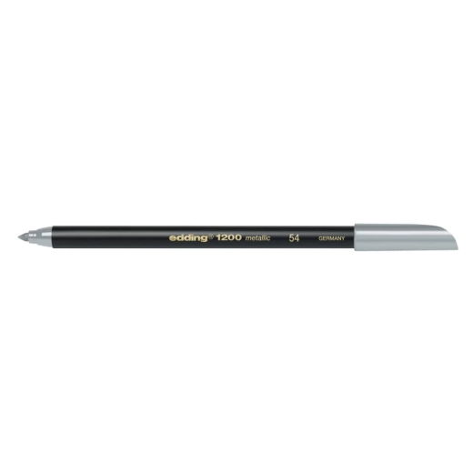 1200 Fasermaler metallic colourpen - 1 - 3 mm, silber